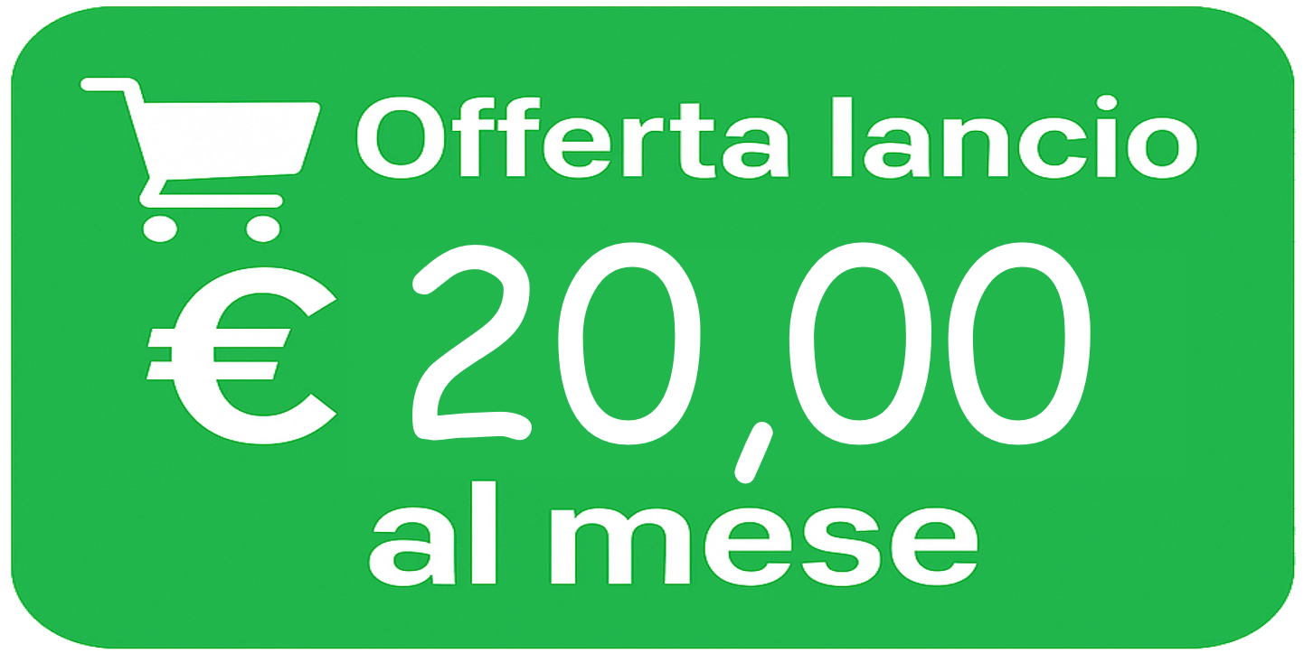 Acquista ora €14,90 al mese